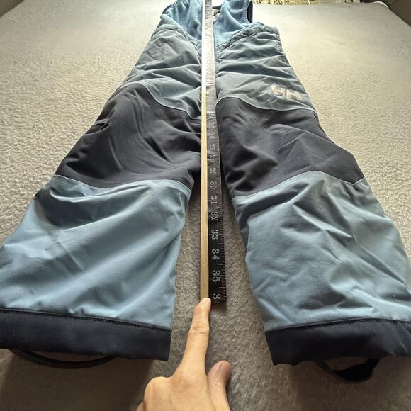 Helly-Hansen Kids Little Vertical Insulated Salopette Bib Pant 110/5 Blue Ski - Picture 6 of 16